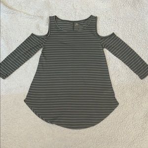 cold shoulder blouse